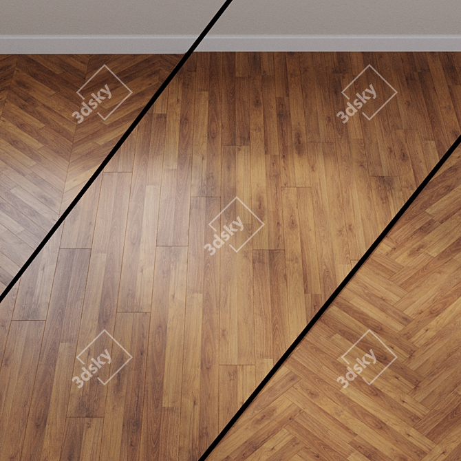 Kronospan Royal Oak Laminate 3D model image 1