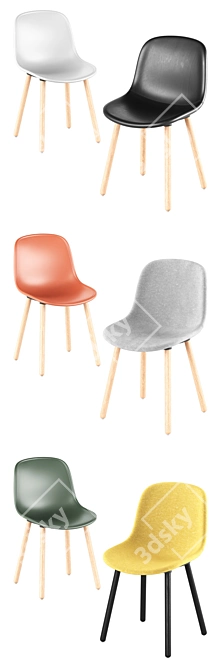 Neu 12 & Upholstery: HAY's Stylish and Comfortable Seating Solution 3D model image 2