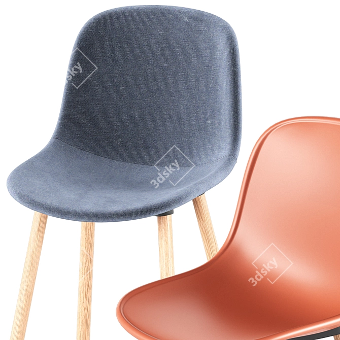 Neu 12 & Upholstery: HAY's Stylish and Comfortable Seating Solution 3D model image 4