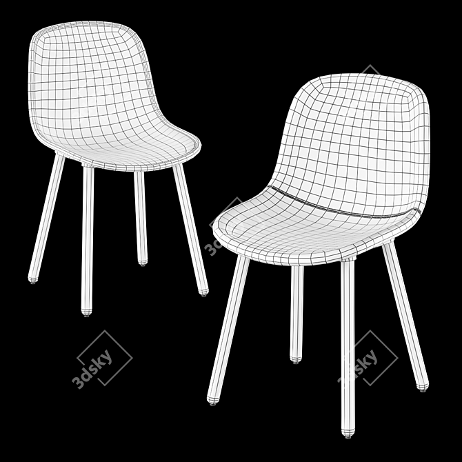 Neu 12 & Upholstery: HAY's Stylish and Comfortable Seating Solution 3D model image 7