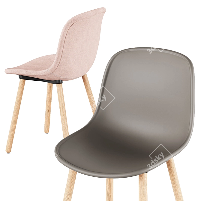 Neu 12 & Upholstery: HAY's Stylish and Comfortable Seating Solution 3D model image 12