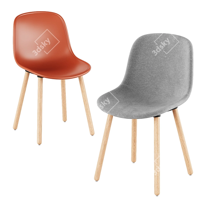 Neu 12 & Upholstery: HAY's Stylish and Comfortable Seating Solution 3D model image 15
