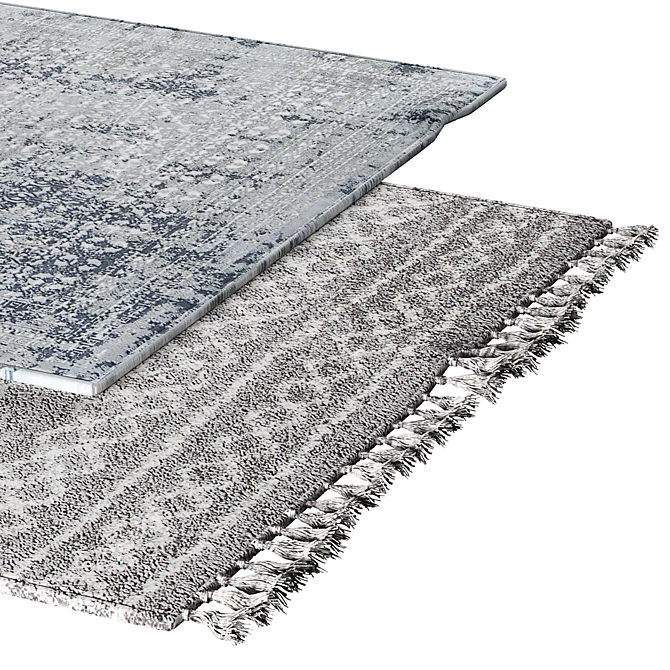 Luxury Polyblend Carpets 3D model image 2