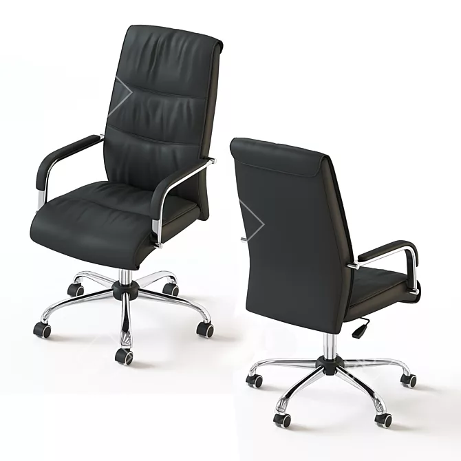 ErgoLux Office Chair RT-333A 3D model image 1