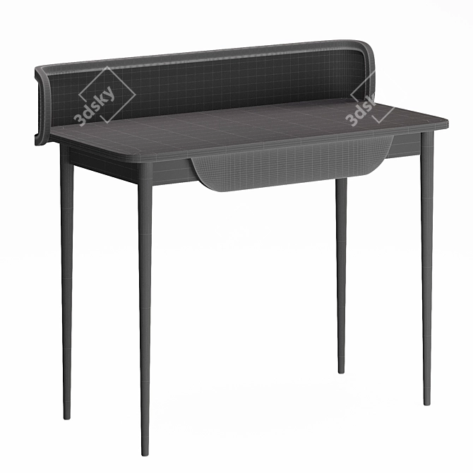 Buisseau Woven Writing Desk 3D model image 2