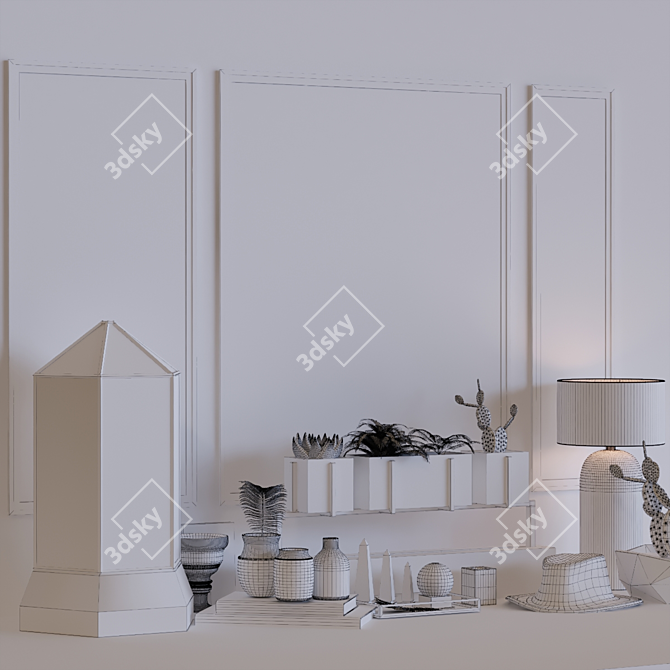 Versatile Decoration Set 2015 3D model image 5