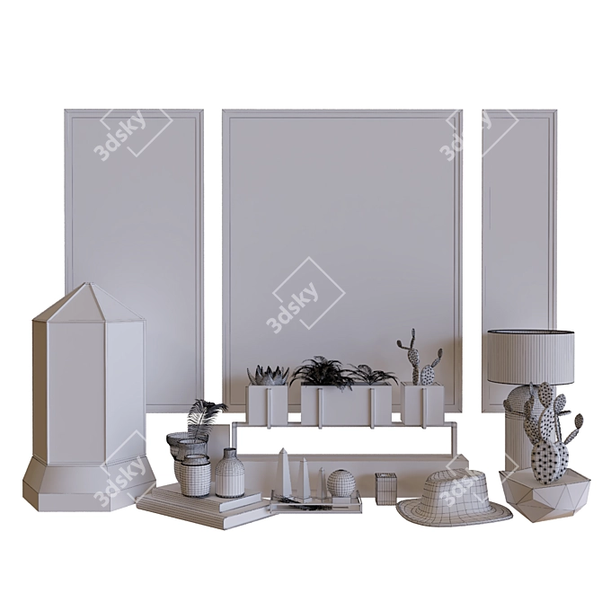 Versatile Decoration Set 2015 3D model image 10