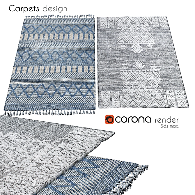 Elegant Carpets for Stylish Homes 3D model image 1