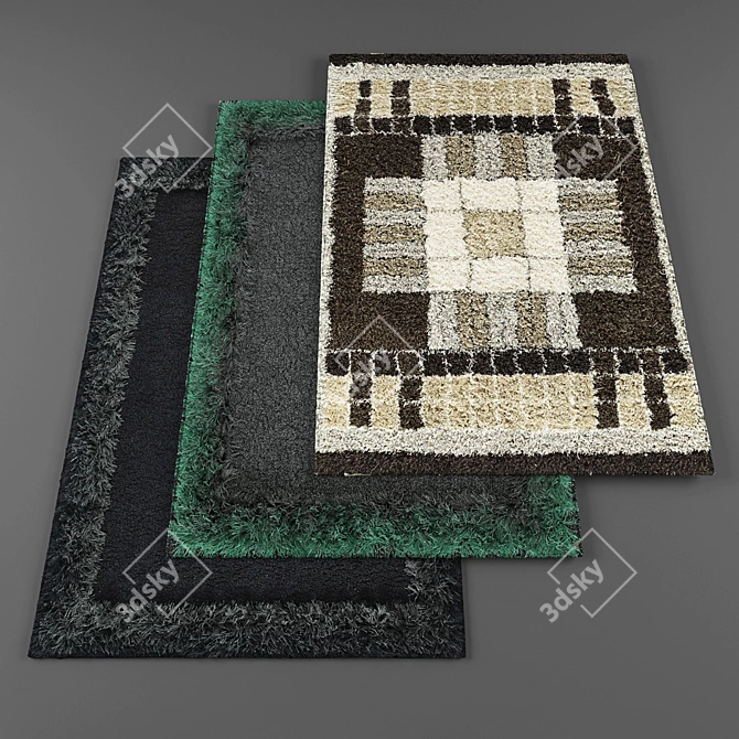 Luxury Carpet Collection 3D model image 1