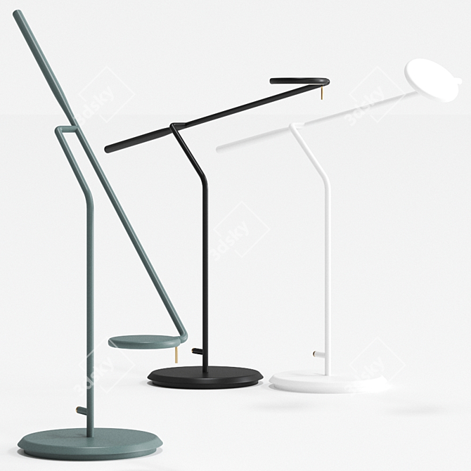 Normann Copenhagen Flow Table Lamp 3D model image 1