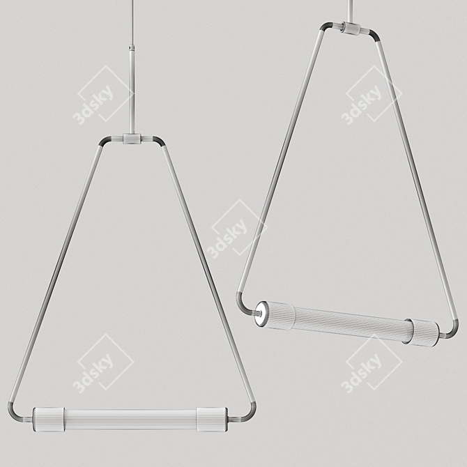 Perchoir Pendant Lamp by Lambert et Fils 3D model image 2