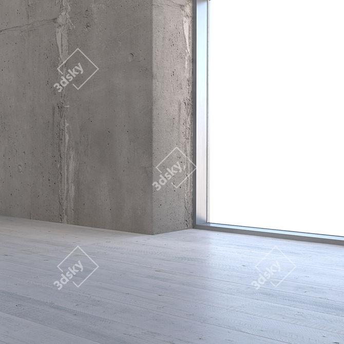 Seamless Plaster Texture 3D model image 3