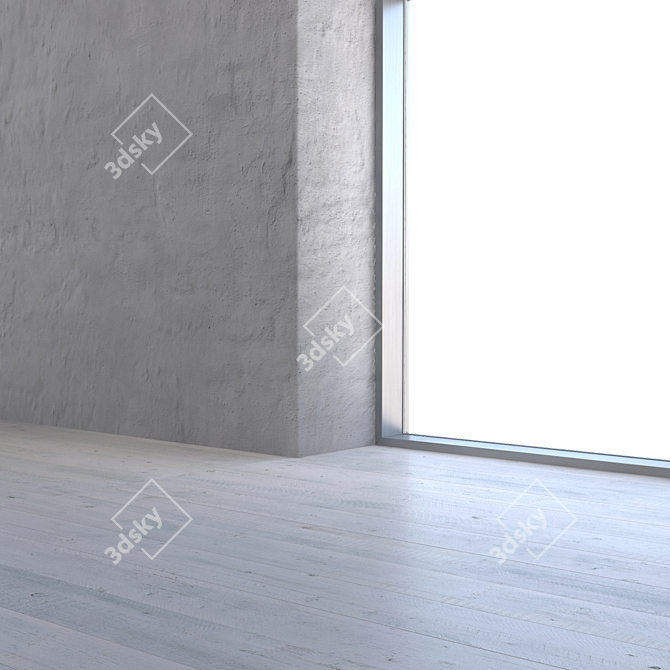 Seamless Plaster Texture Pack 3D model image 3