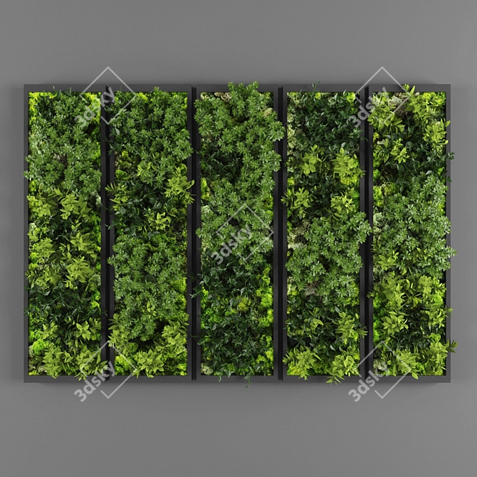 Polys Vertical Garden 134 3D model image 1