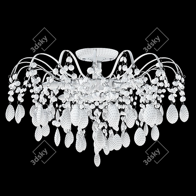 Contemporary Chandelier: MW-Light Breeze 3D model image 3