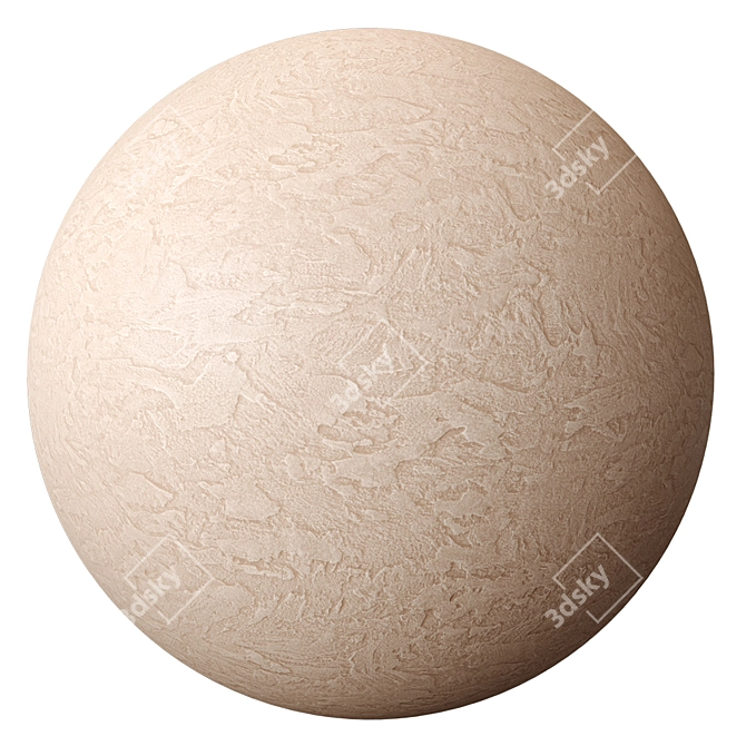 Riviera Decorative Plaster 3D model image 4