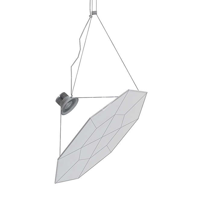 Elegant Ambiance: Amisol Pendant Light 3D model image 2