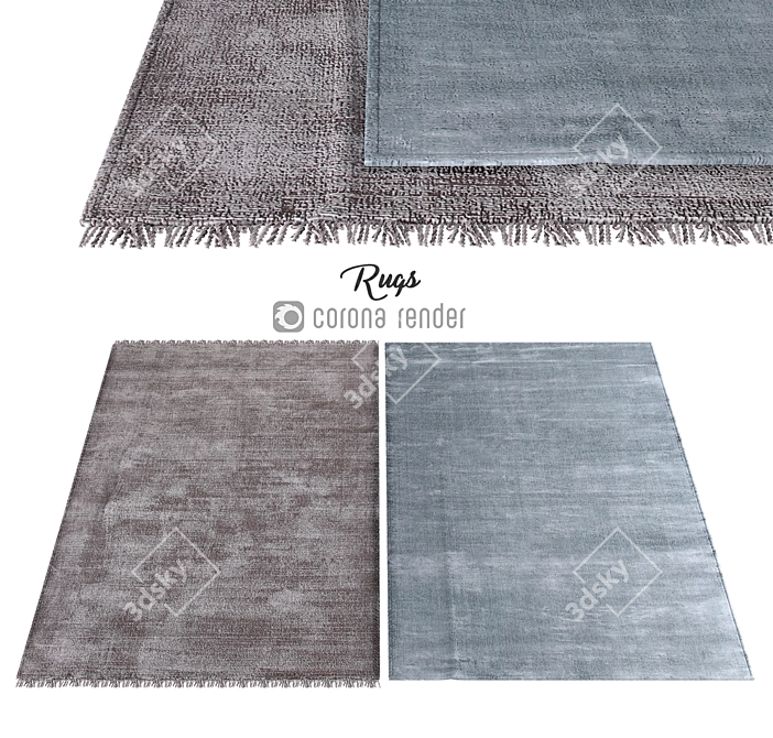 Luxury Carpets: High Quality & Stylish 3D model image 1