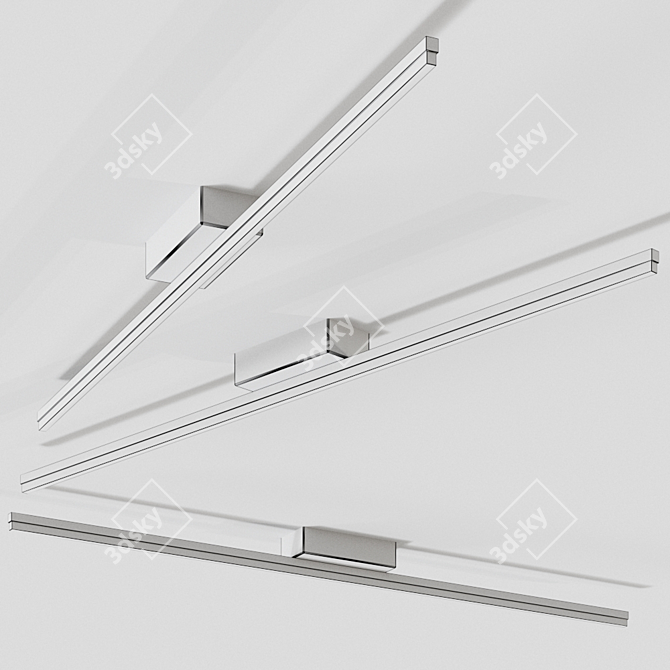 GROK Circ Ceiling Ice Lamp 3D model image 3