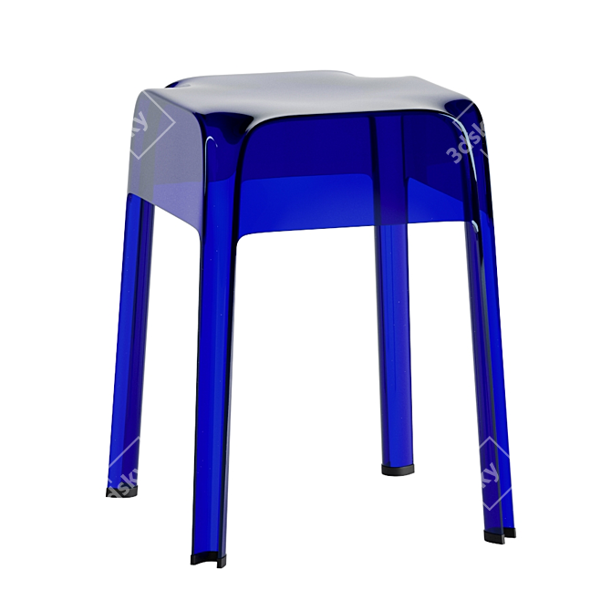 Pedrali Rubik 450mm Stool 3D model image 1