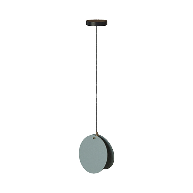 Modern Scandinavian Pendant Lamp 3D model image 1