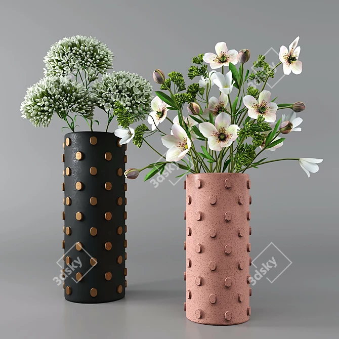 Frosty Floral Bliss 3D model image 3