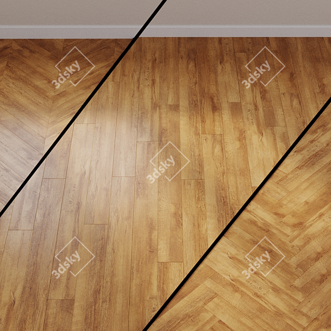 Kronospan Harvester Oak Laminate 3D model image 1