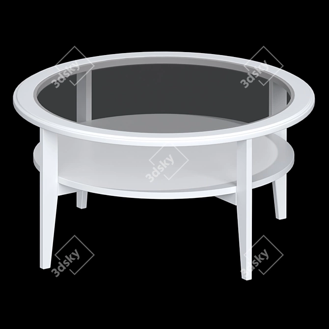 Sleek Barista Coffee Table 3D model image 5