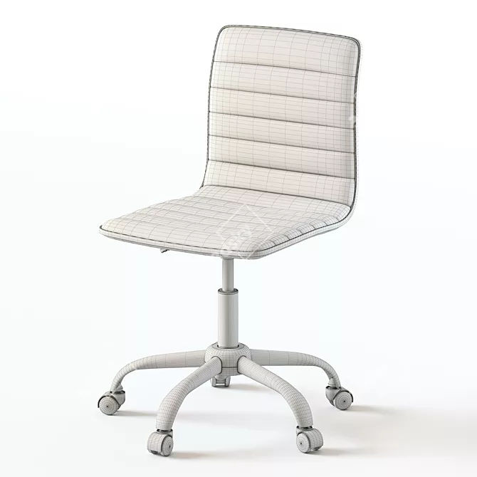 ErgoFlex Office Chair 3D model image 4