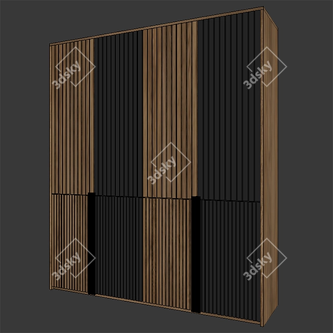 Modern Shelf Design 018 3D model image 3