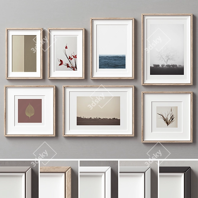 Versatile Frame Set - 7 Sizes 3D model image 1