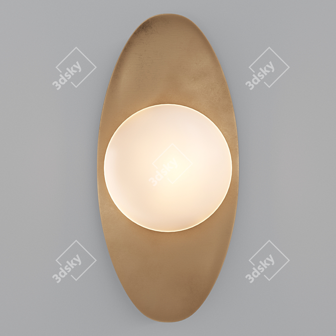 ALON Lampatron Wall Oval Lamp - 400x200mm 3D model image 4