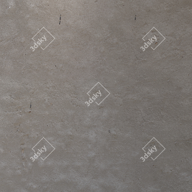 Seamless Plaster Texture 3D model image 4