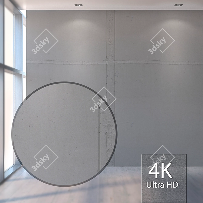 Title: Seamless Front Slab Texture 3D model image 1