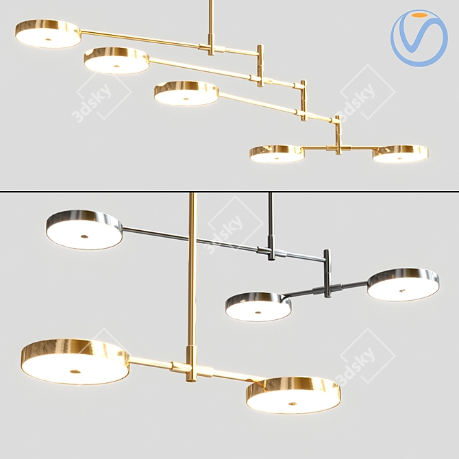 Modern Design Lamp Vrid 3D model image 1