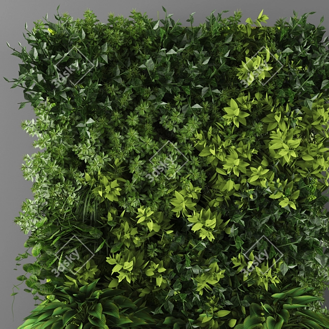 Polys 356782 Vertical Garden 3D model image 2