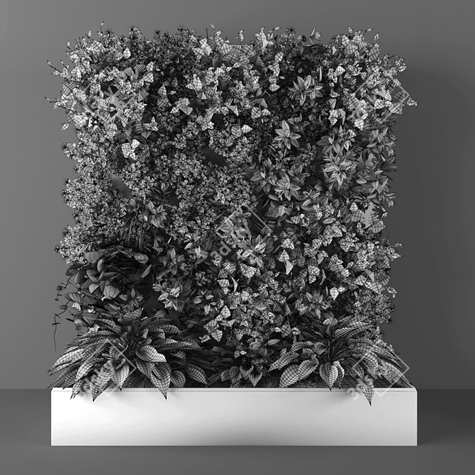 Polys 356782 Vertical Garden 3D model image 3