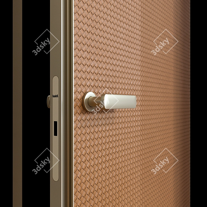 Elegant Altaj Door Collection 3D model image 2