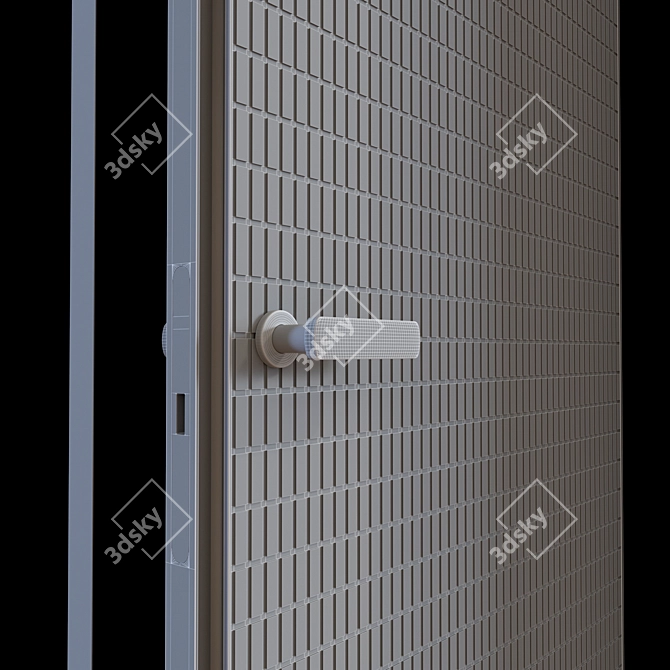 Elegant Altaj Door Collection 3D model image 5