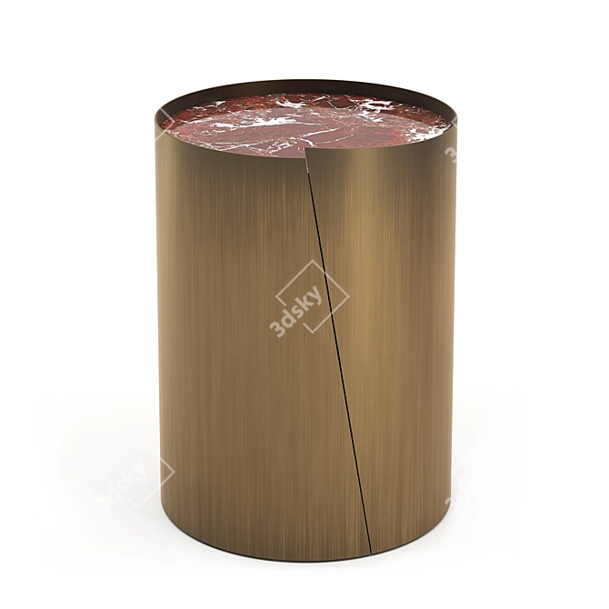 Antares Marble Coffee Table 3D model image 3