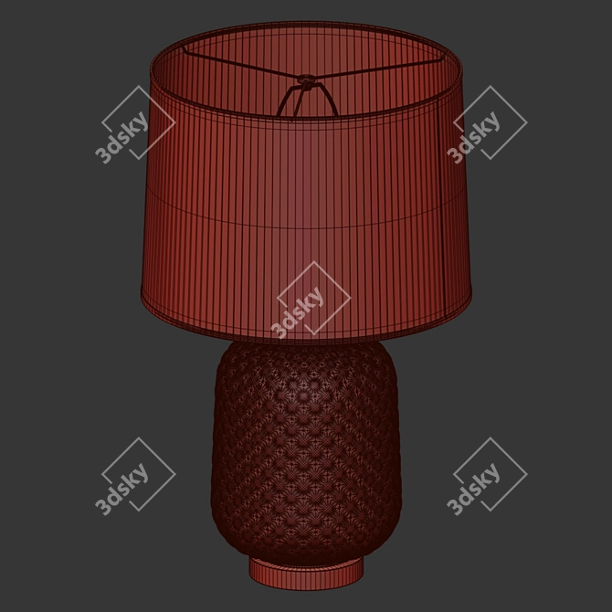 Elegant Risco Table Lamp 3D model image 3