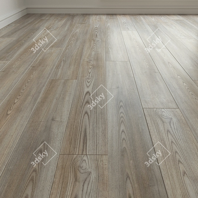 Title: Moduleo Transform Mexican Ash Laminate 3D model image 1