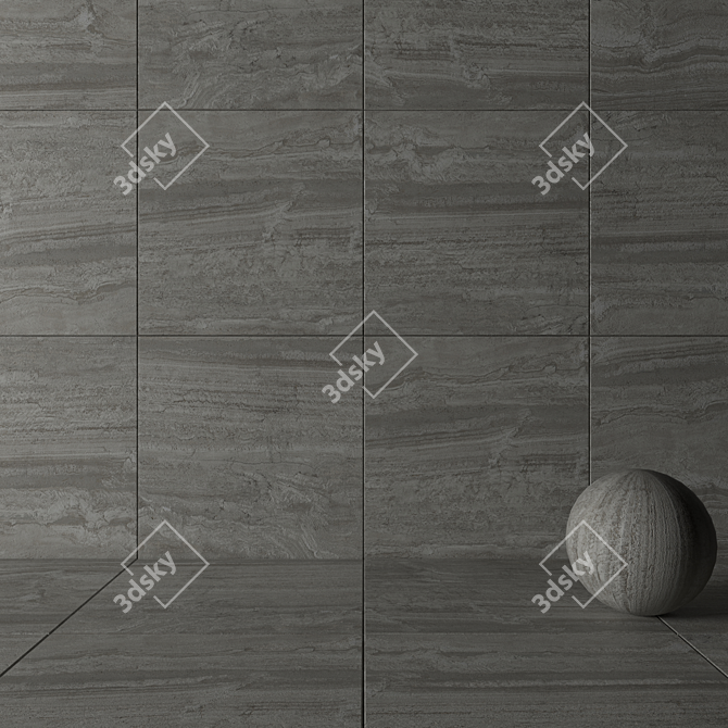 Flaviker Navona Grey Vein 120x120: Stunning Wall & Floor Tiles 3D model image 3