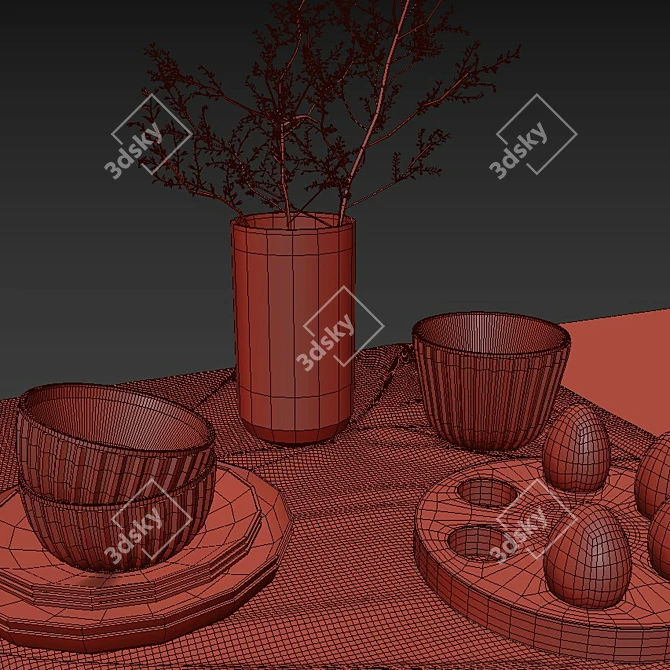 Kitchen Bliss Set 3D model image 3