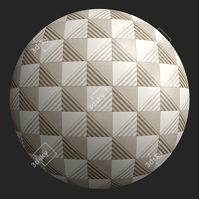 Versatile Pattern Tiles for PBR 3D model image 2