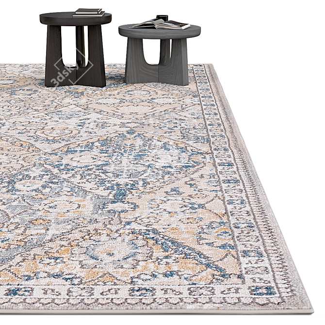 Luxury 206 Carpet: Timeless Elegance! 3D model image 2