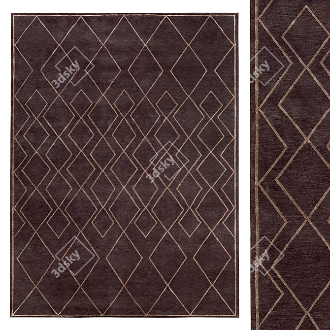 Luxury Rug | No. 207 3D model image 1