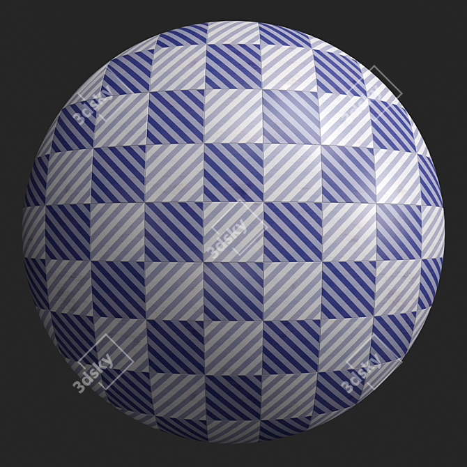 Pattern Tiles: Versatile PBR Materials 3D model image 3