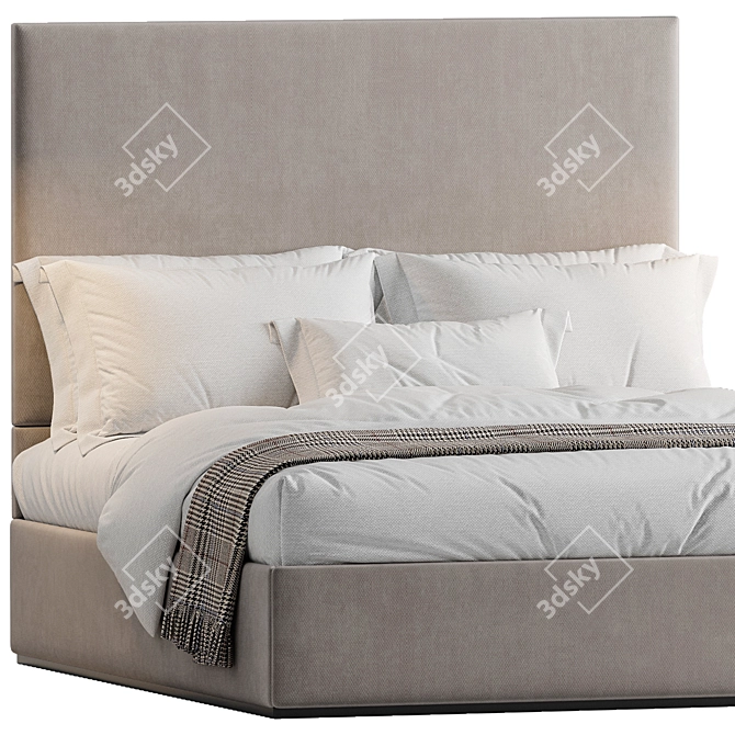 Convertible Comfort: Bed by Sofa & Chair Co. 3D model image 4