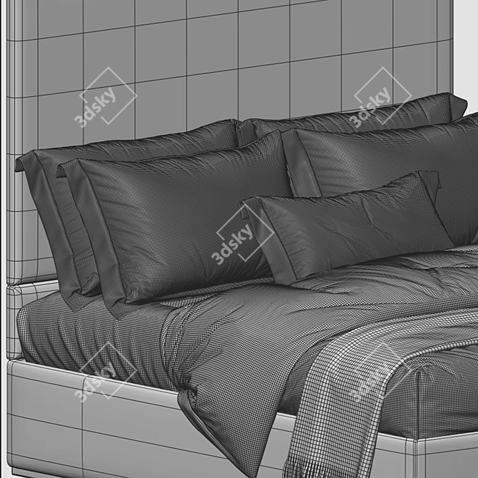 Convertible Comfort: Bed by Sofa & Chair Co. 3D model image 5